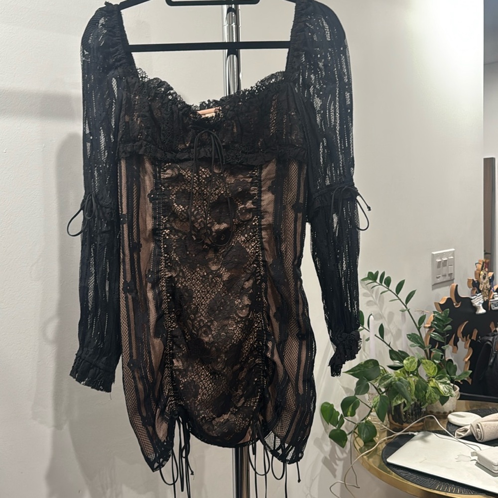 For Love & Lemons lace dress